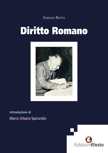 Libro emilio betti - -, diritto