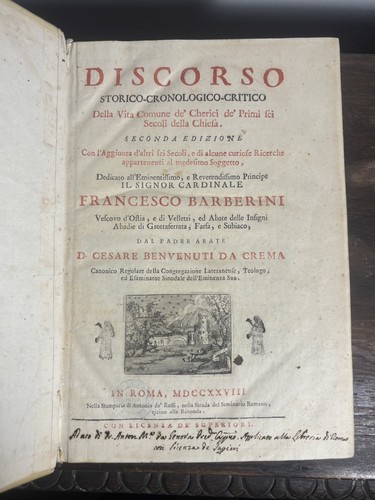 Libro antico discorso - libro,