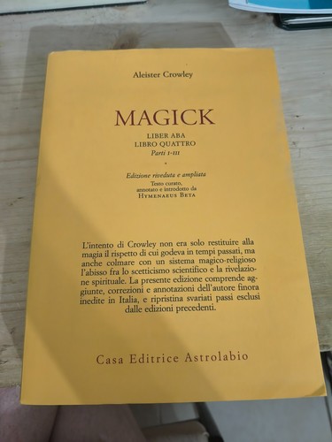 Libro magick aleister crowley - magick,