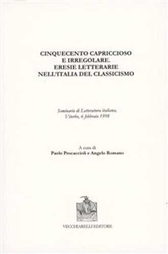Libri cinquecento capriccioso - libri,