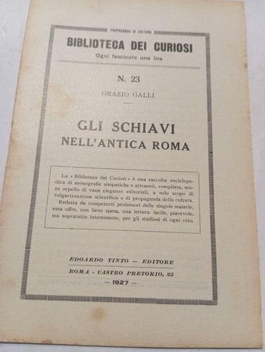 Libro bibl dei curiosi 23 - curiosi, n.23