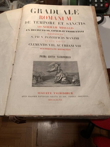 Libro graduale romano anno - graduale,
