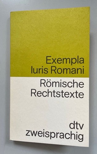 Exempla iuris romani testi - iuris,
